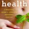 Intestinal Health book cover with woman holding herbs in front of stomach